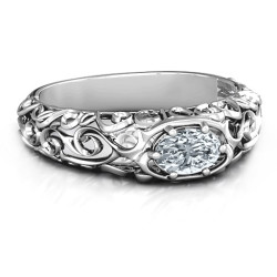 Personalised 2019 Vintage Graduation Ring - Handcrafted By Name My Rings™