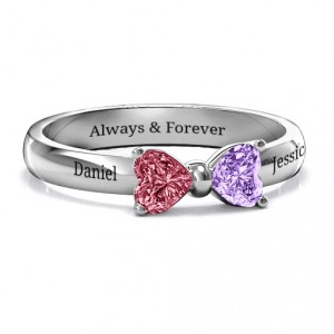 Personalised Adorable Bow Ring - Handcrafted By Name My Rings™