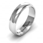 Personalised Apollo Men's Ring - Handcrafted By Name My Rings™