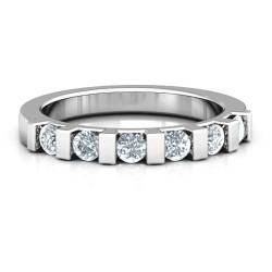 Personalised Band of Love Ring - Handcrafted By Name My Rings™