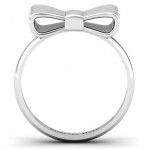 Personalised Bow Tie Ring - Handcrafted By Name My Rings™