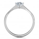 Personalised Classic Round Solitaire Ring - Handcrafted By Name My Rings™