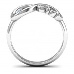 Personalised Dad Infinity Ring - Handcrafted By Name My Rings™
