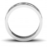 Personalised Diadem Infinity Men's Ring - Handcrafted By Name My Rings™