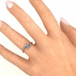 Personalised Embrace Ring - Handcrafted By Name My Rings™