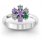 Personalised Flower Power Ring - Handcrafted By Name My Rings™