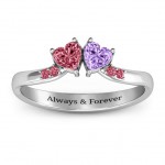 Personalised Follow Your Heart RIng - Handcrafted By Name My Rings™