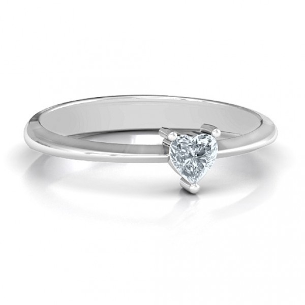 Personalised From the Heart Ring - Handcrafted By Name My Rings™
