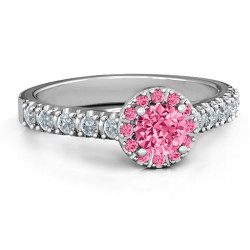 Personalised Graceful Shine Vintage Ring - Handcrafted By Name My Rings™