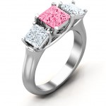 Personalised Grand Princess Ring - Handcrafted By Name My Rings™