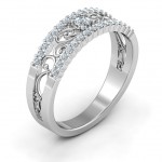 Personalised Mesmeric Love Ring - Handcrafted By Name My Rings™