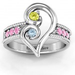 Personalised Nesting Love Ring - Handcrafted By Name My Rings™