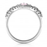 Personalised Once Upon A Time Tiara Ring - Handcrafted By Name My Rings™