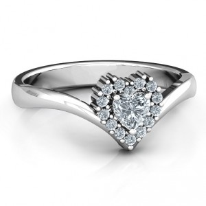 Personalised Peak of Love Ring - Handcrafted By Name My Rings™