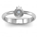 Personalised Pomegranate Ring - Handcrafted By Name My Rings™