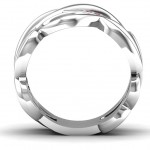 Personalised Ravishing Love Infinity Ring - Handcrafted By Name My Rings™