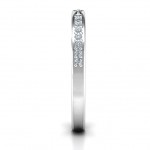 Personalised Sparkling Skitip Band - Handcrafted By Name My Rings™