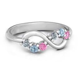 Personalised Split Infinity Ring - Handcrafted By Name My Rings™