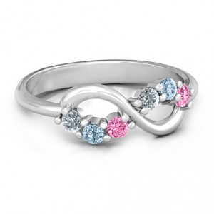 Personalised Split Infinity Ring - Handcrafted By Name My Rings™