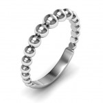Personalised Beaded Beauty Ring - Handcrafted By Name My Rings™