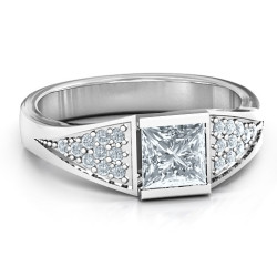 Personalised Bold Love Ring - Handcrafted By Name My Rings™