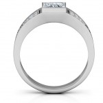 Personalised Bold Love Ring - Handcrafted By Name My Rings™