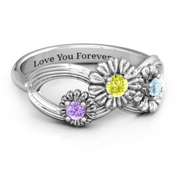 Personalised Endless Spring Infinity Ring - Handcrafted By Name My Rings™