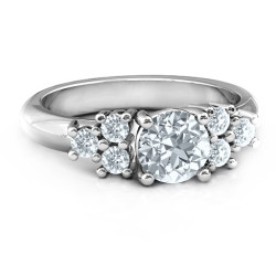 Personalised Flourish Engagement Ring - Handcrafted By Name My Rings™