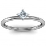 Personalised LShaped Princess Ring - Handcrafted By Name My Rings™