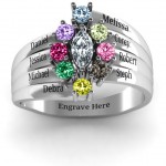 Personalised Medusa MultiWave Ring - Handcrafted By Name My Rings™