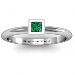 Personalised Ovation Classic Princess Setting Ring - Handcrafted By Name My Rings™