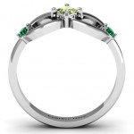Personalised Princess Infinity Ring - Handcrafted By Name My Rings™