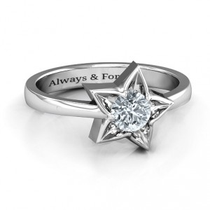 Personalised Superstar Ring - Handcrafted By Name My Rings™