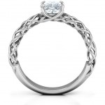 Personalised Tangled in Love Ring - Handcrafted By Name My Rings™