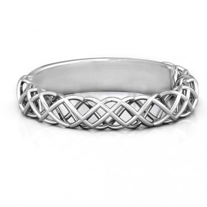 Personalised Woven in Love Ring - Handcrafted By Name My Rings™