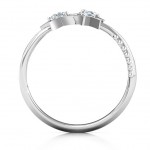 Personalised Twinkling Starlight Ring - Handcrafted By Name My Rings™
