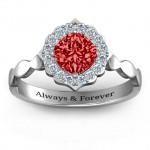 Personalised Vintage Glamour Ring - Handcrafted By Name My Rings™