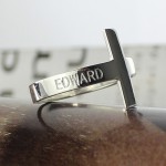 Personalised Engraved Name Cross Rings - Handcrafted By Name My Rings™