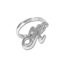 Personalised Initial Ring - Handcrafted By Name My Rings™
