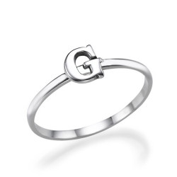 Personalised Initial Ring - Handcrafted By Name My Rings™