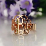 Personalised Monogram Ring - Handcrafted By Name My Rings™
