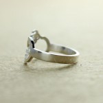 Personalised Infinity Nameplate Ring - Handcrafted By Name My Rings™