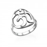 Personalised Om Ring - Handcrafted By Name My Rings™