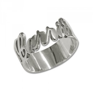 Personalised Cut Out Ring - Handcrafted By Name My Rings™