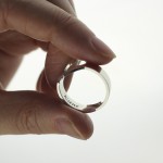 Personalised Couple's Name Promise Heart Ring - Handcrafted By Name My Rings™