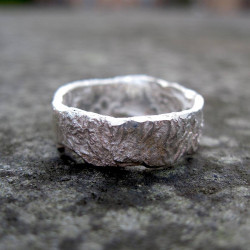 Personalised Rocky Outcrop Ring - Handcrafted By Name My Rings™