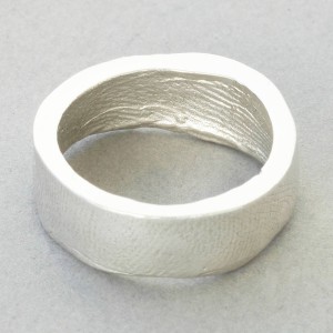 Personalised Bespoke Fingerprint Ring - Handcrafted By Name My Rings™