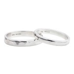 Personalised D Shape Wedding Band - Handcrafted By Name My Rings™
