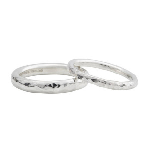 Personalised Halo Wedding Band - Handcrafted By Name My Rings™