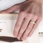 Personalised Gents Brushed Pillow Wedding Ring - Handcrafted By Name My Rings™